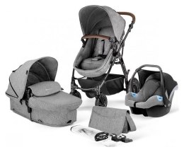 Wózek 3w1 Kinderkraft Moov Szare