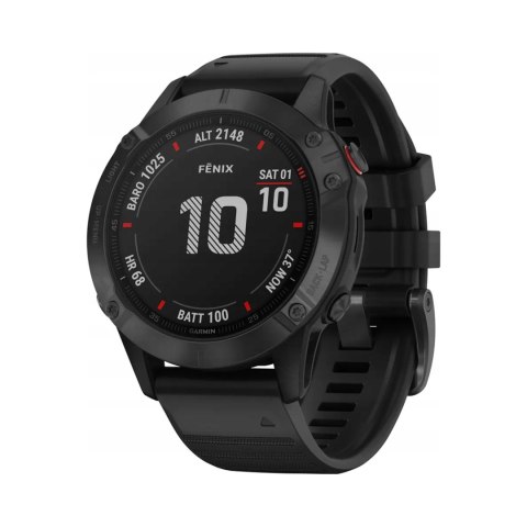 Zegarek sportowy Garmin Fenix 6X Pro czarny