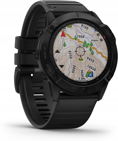 Zegarek sportowy Garmin Fenix 6X Pro czarny
