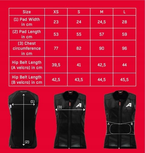 Kamizelka ochronna ALPINA Proshield Women L