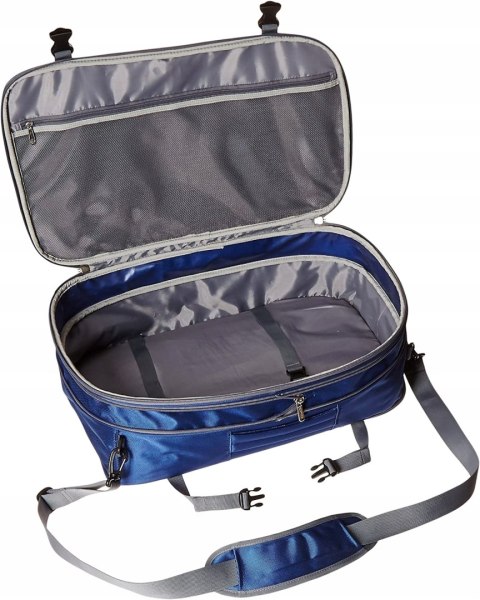 Plecak turystyczny AmazonBasics Carry-On 41-60 l niebieski