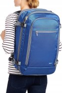 Plecak turystyczny AmazonBasics Carry-On 41-60 l niebieski