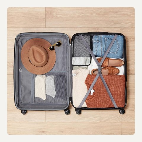 Walizka twarda duża tworzywo sztuczne AmazonBasics N989 105 l