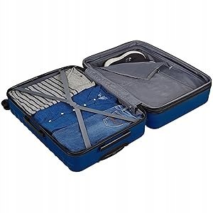 Walizka twarda duża tworzywo sztuczne AmazonBasics N989 105 l
