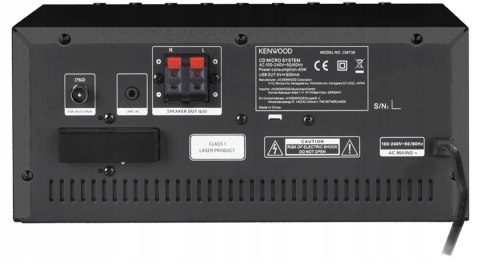 Wieża KENWOOD M-9000S-B BT WIFI DAB+ Czarny