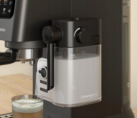 Ciśnieniowy Ekspres kolbowy do kawy pojemnik na mleko Grundig KSM5330 (P)