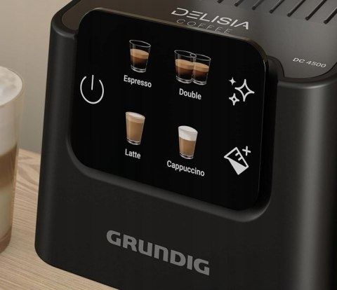 Ciśnieniowy Ekspres kolbowy do kawy pojemnik na mleko Grundig KSM5330 (P)