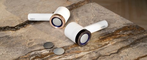 Elektryczny pilnik do stóp Silk'n VacuPedi czarny z systemem próżniowym