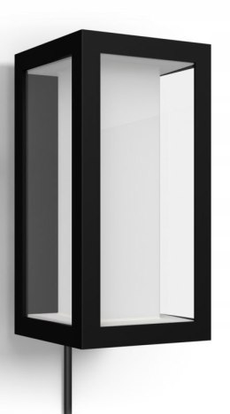 Kinkiet ogrodowy Philips czarny zintegrowane źródło LED 8 W