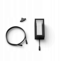 Kinkiet ogrodowy Philips czarny zintegrowane źródło LED 8 W