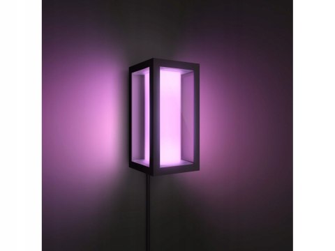 Kinkiet ogrodowy Philips czarny zintegrowane źródło LED 8 W