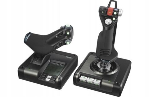 Logitech G X52 Professional H.O.T.A.S. Flight Simulator HOTAS Joystick