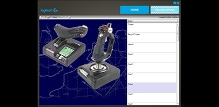 Logitech G X52 Professional H.O.T.A.S. Flight Simulator HOTAS Joystick