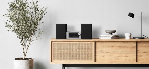 Panasonic SC-PM702EG-K Neat kompaktowy system stereo Hi-Fi z płytą CD
