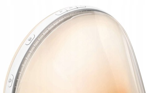 Radio budzik Philips z funkcją budzenia radiem wielokolorowe