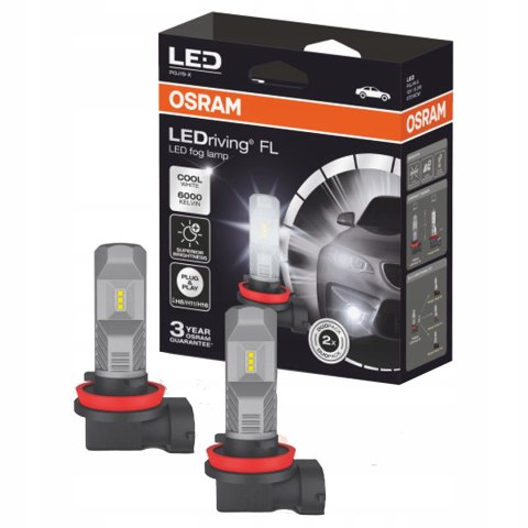 Żarówki ams-OSRAM LEDriving FL H8/H11/H16 9 W 2 szt.
