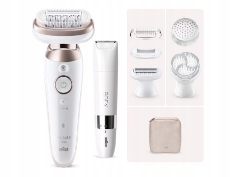 Braun Silk-épil 9 9360 Flex epilator z maksymalnie elastyczną głowicą na no