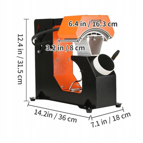 Drukarka wielkoformatowa Cyfrowe Vevor ZDKMJ6243