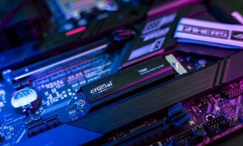 Dysk SSD Crucial T500 1TB + HEATSINK M.2 PCI-E x4 Gen4 CT1000T500SSD5