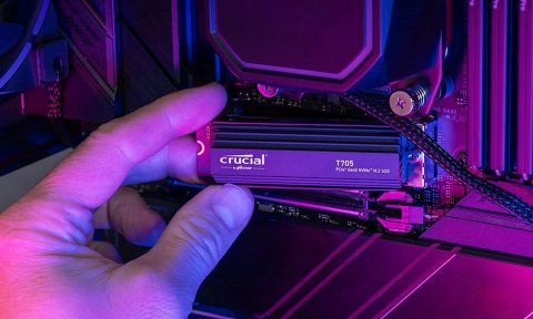 Dysk SSD Crucial T705 4TB M.2 PCIe Gen5 NVMe Heatsink CT4000T705SSD5