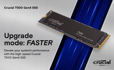 Dysk SSD M.2 NVMe Crucial T500 4TB 2280 PCIe 4.0 CT4000T500SSD3