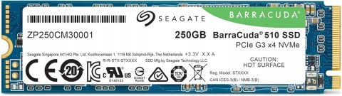 Dysk SSD Seagate BarraCuda 510 250 GB M.2 2280 PCI-E x4 (ZP250CM3A001)