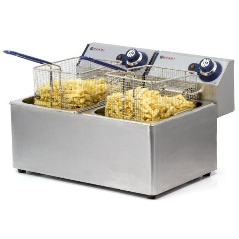 Frytownica dwukomorowa Hendi 205839 16 l 3500 W