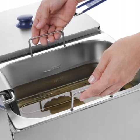 Frytownica dwukomorowa Hendi 205839 16 l 3500 W