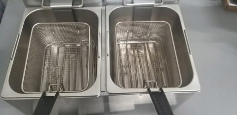 Frytownica dwukomorowa Hendi 205839 16 l 3500 W