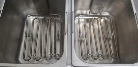 Frytownica dwukomorowa Hendi 205839 16 l 3500 W