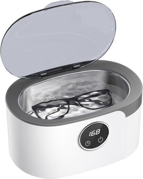 MYJKA ULTRADŹWIĘKOWA 600ML 5 TRYBÓW DO OKULARÓW ZEGARKÓW I BIŻUTERII