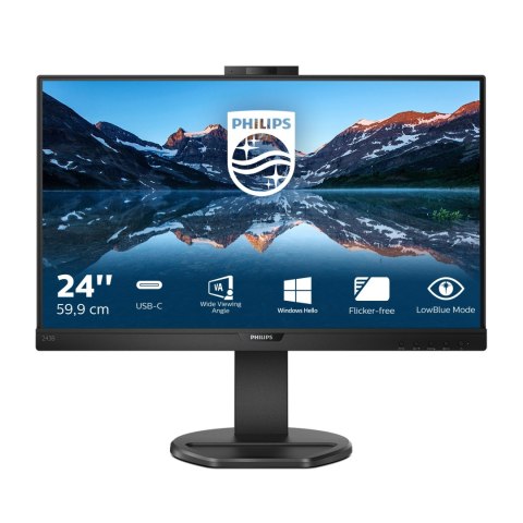 Monitor LED Philips 243B9H/00 23,8 " 1920 x 1080 px IPS / PLS