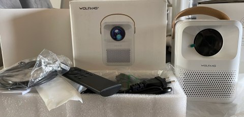 Projektor 4K LED Wolfang WP01 1080p 12000 lumenów, głośniki , 200 cali