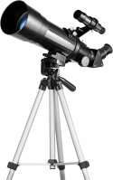 TELESKOP ASTRONOMICZNY 70/400 MM SKŁADANY CZARNY MODEL 40070B