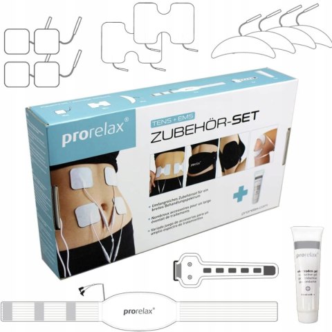 Zestaw akcesoriów do elektrostymulatora Prorelax