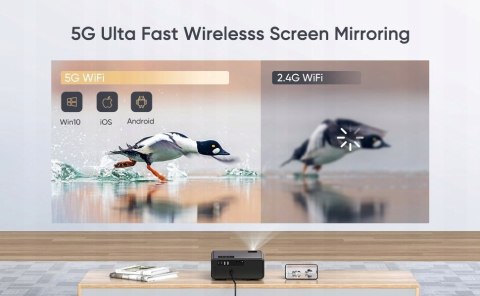 Projektor LED TOPTRO TR22 CZARNY