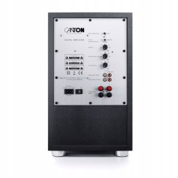Canton AS 85.3 SC wydajny aktywny subwoofer (200/280 W), czarny