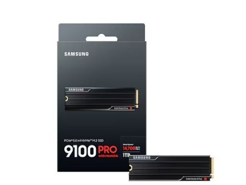 Dysk SSD Samsung 9100 Pro 1TB M.2 PCIe Gen5 NVMe TLC MZ-VAP1T0CW