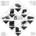 Projektor ELEPHAS YG600 5000 LUMEN HD HDMI 3000:1