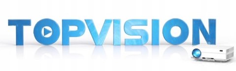 Projektor LED TopVision T21 1080P HD MIRACAST IOS/PC/PS5