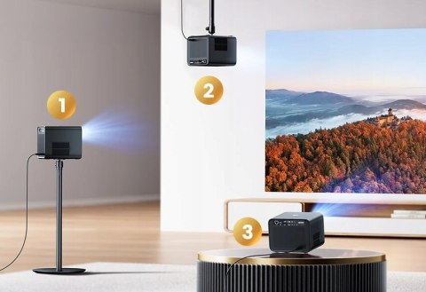 Projektor Wimius K9 Full HD 1080p 4K Android TV 700ANSI Bluetooth Dolby