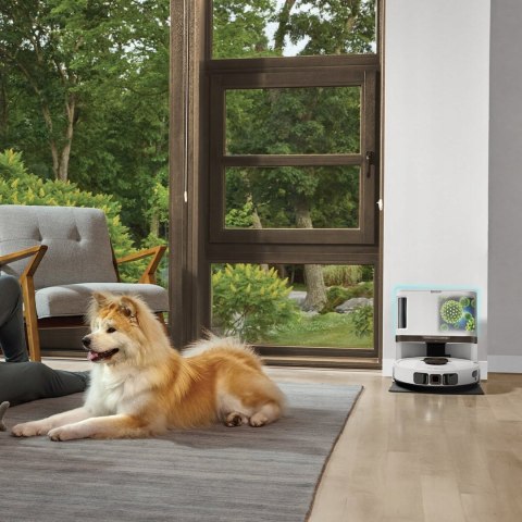 Robot sprzątający Shark PowerDetect NeverTouch Pro 2 w 1 biały