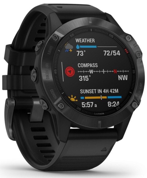 Smartwatch Garmin Fenix 6 Pro czarny
