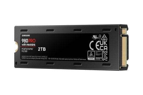 Dysk wewnętrzny SSD Samsung 980 PRO + Heatsink 2TB MZ-V8P2T0 2TB M.2 PCIe