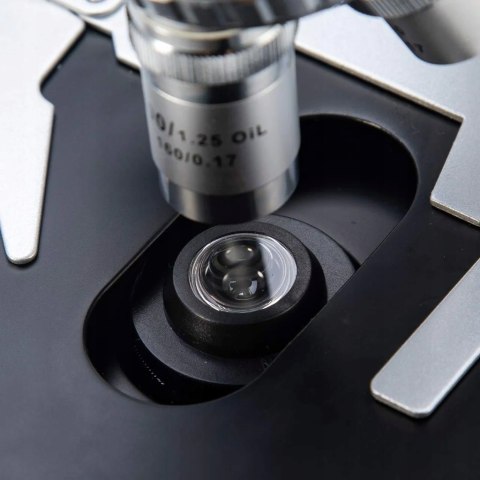 Mikroskop optyczny laboratoryjny SWIFT SW350B 40x-2500x okulary 10x i 25x