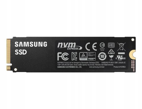 Ultraszybki Dysk SSD Samsung 980 PRO 500GB M.2 PCIe MZ-V8P500BW