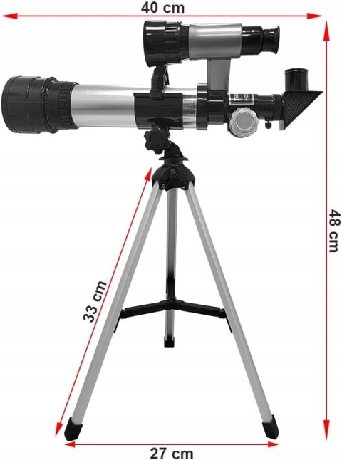 ALEENFOON C2158 Kompaktowy teleskop refraktorowy 50mm