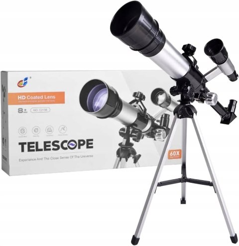 ALEENFOON C2158 Kompaktowy teleskop refraktorowy 50mm