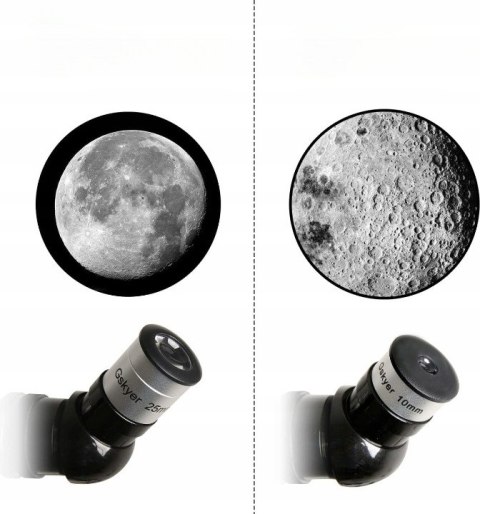 Gskyer Teleskop D-70400 70mm Refraktor z Montażem AZ Adapter do Smartfona