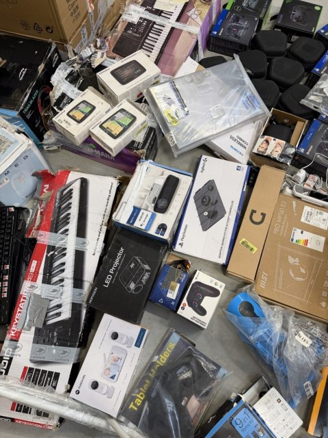 Pakiet uszkodzonej elektroniki audio gaming rtv - paleta zwrotów do naprawy